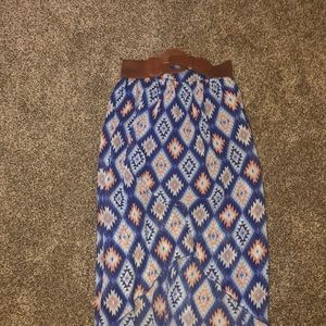 High low skirt